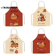 URJUMPEA Kitchen Apron Cartoon Pony  Style Home Gadgets