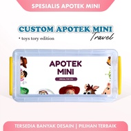 Custom Pharmacy Mini Travel Gift Box Sticker Gift - Toys tory