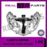 REAL-PARTS/WIN-FRONT LAMP-REFLECTOR/HEADLAMP/HEADLIGHT MOTORCYCLE/HONDA/VARIO-TECHNO-110-KARBU/2010-