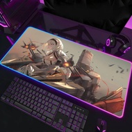 Sirius Azur Lane Mouse Pad RGB LED Non-slip Desk Mat Rubber Gaming Accessories Large XXL Computer Of