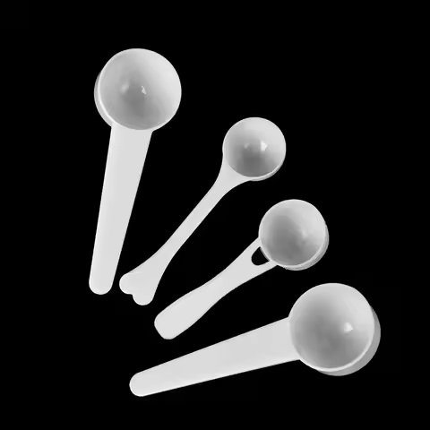 10PCS 1/3/5/10g Measuring Spoons Coffee Powder Spice Measure Scoop Protein Milk Powder Kitchen Bakin