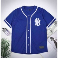 Baseball Jersey listbiru | Baseball Shirt | Baseball Shirt