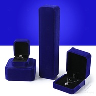 Blue/Black Velvet Box Complete Set Of Accessories CN