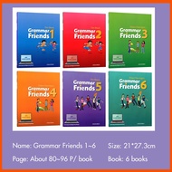 6 Books Oxford Grammar Friends Student's Book 1-6 Grade Grammar Friend English Learning Reading Pict