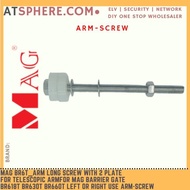 MAG BR6T_Arm Long Screw with 2 Plate for Telescopic Arm for MAG Barrier Gate BR618T BT630T BR660T Le