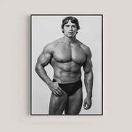 Arnold Schwarzenegger Bodybuilding Fitness Poster Prints GYM Workout Canvas Painting Wall Art for H