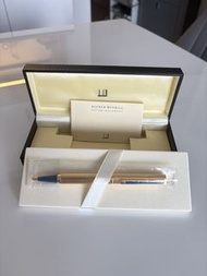 Dunhill 金色藍色鋼筆