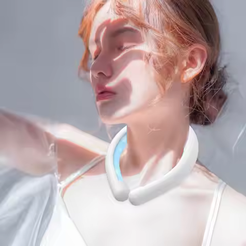 Wearable Neck Cooler for Summer Neck Cooling Tube Reusable Cooling Neck Sleeve for Hot Weather Freez