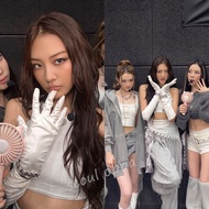 KOREA [ BLACK PURPLE ] Braham Cuban Chain Bracelet / MEOVV GAWON pick 100% authentic