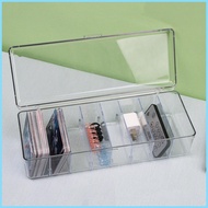 Playing Card Case Card Organizer Storage Trading Card Storage Box Clear Card Storage Holder Multi-de
