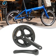 Dovewill 152 Mm 42T Folding Bike Crankset, Spare Parts, High Strength, Crank Arm Set with  Chainring