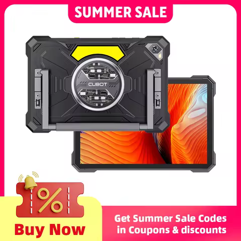 Tablet Android 15 Cubot TAB KingKong S, 15300 mAh Battery, 16GB(6+10), 256GB, 10.1-Inch 90Hz Display