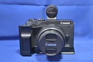 新淨 Canon M6 II w/ 15-45mm EVF-DC2 連鏡頭 EVF 套裝 自拍螢幕 3千萬像素 M6 mark II M6 2 連觀景器
