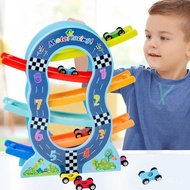 Inertia Slide Car Wooden6Interactive Fun Layer Track Toy O New Model Gliding Car for Children Wholes