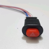 HAZARD SWITCH FOR MOTORCYCLE, CAR, PUSH ON OFF, HAZARD LIGHTS