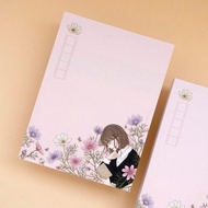 Cosmos 盛開女孩Memo Pad (illumi design)