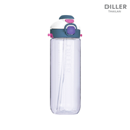 [ส่งจากไทย] Diller Tritan Flask 780ml D68 กระติกน้ำฝากดแบบดื่มและดูด 2in1พร้อมสายสะพาย ฝากด2ชั้นแบบห