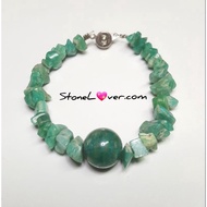 Amazonite Stone Bracelet Flake