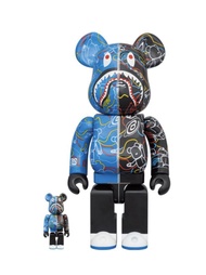 BEARBRICK預購  BAPE(R) BE@RBRICK LINE CAMO SHARK