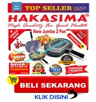 [GARANSI 1 THN] NEW JUMBO 2 PAN HAKASIMA PROMO SALE ALAT MASAK DAPUR PANCI SET WAJAN SERBAGUNA TEFLO