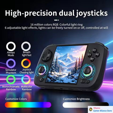 ANBERNIC RG CubeXX RG Cube XX Retro Handheld Game Console Video Player Console 3.95 IPS Screen Linux