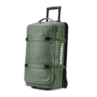Classic Custom Rolling Duffle Bag with Wheels 70L Water Repellent Wheeled Travel Duffel Luggage with