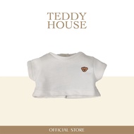 T-SHIRT WHITE (WITH EMBROIDERY) SUMMER 08" - 12" (T-SHIRT ONLY)