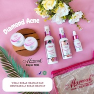 Original PACKAGE MARWAH ACNE ACNE ACNE / MARWAH ECER / FACIAL WASH MARWAH / SERUM MARWAH SKINCARE FO