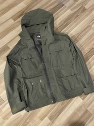 The North Face 紫標户外防水多口袋外套