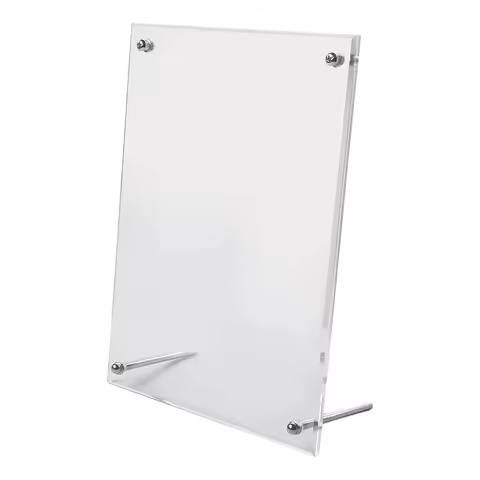 1 Pc Acrylic Photo Frame Transparent Painting Art Picture Holder For A3/A4/A5/A6 Paper Display Stand