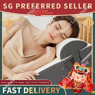 Bed Wedge Pillow Triangle Pillow Wedge Removable Washable Memory Foam Pillow Elevated Pillow for Rel