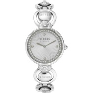 VERSUS VERSACE手錶 VV00079 34mm銀錶殼，銀色錶帶款 _廠商直送