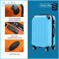 Cutiehaus SKY TRAVELLER 24Inch Luggage Suitcase Lightweight Suitcase Trolley Case Strong Silent Whee