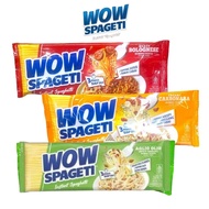 wow Spageti instant Spaghetti kemasan 75g.