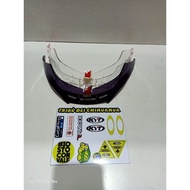 KYT R10 Spoiler KYT rc7/ KYT k2r/ + bonos sticker
