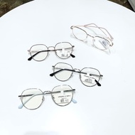 8076 Metal Frame Long Round Glass