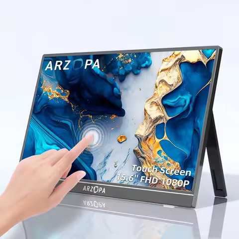Arzopa A1T 15.6 Inch Touch 1080P Full HD Portable Monitor Screen Display