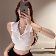 Return Rate 0.3%✅ American Niche Off-the-Shoulder Camisole Women Summer Pure Desire Style Sweet Spic