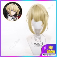 Permainan Zenless Zone Zero Evelyn Chevalier Cosplay Rambut Palsu Tahan Panas Rambut Sintetik Hallow