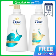 Dove | เดล ไชน แชมพ 680 มล. + คอนดชนเนอร 660 มล.