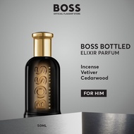 น้ำหอมผู้ชาย BOSS Bottled Elixir Parfum for Men - Incense, Vetiver , Cedarwood - Ambery Woody Perfum