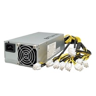 TECHCHIP-APW7 1800W Power Supply Mining PSU for Bitmain Antminer S9/L3+/A6/A7/R4/S7/E9 with 10X PCI-