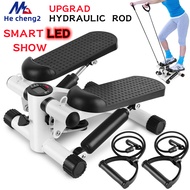 【SHIP IN 24 HOURS 】Slimming Treadmill Bicycle Foldable Pedal Stepper Fitness Machine Workout Equipment with 330LBS Loading Capacity Hydraulic Fitness Stepper