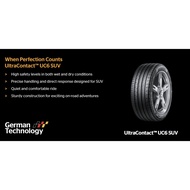 235/55R19 CONTINENTAL UltraContact UC6 SUV SSR*RUNFLAT *