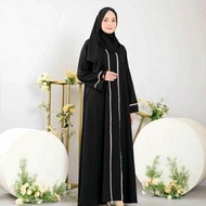 Abaya Gamis Maxi Dress Arab Saudi Bordir Zephy Turkey Umroh Dubai