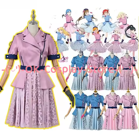 LoveLive Liella Cosplay Costume WE WILL! Hazuki Ren Heanna Sumire Arashi Chisato Sakurakoji Kinako Y