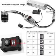 9IMOD RC Brushless Combo 80A ESC 3542 Brushless Motor for Axial SCX10 RC Crawler Car Parts