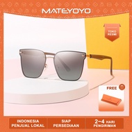 MATEYOYO Frame Kacamata Wanita Murah Anti UV Kacamata Hitam Kekinian Viral Kacamata Korea Style Cewek Dewasa Women Sunglasses Fashion Gaya Terbaru Kacamata No Radiasi Kaca Mata Lipat Wanita Kacamata Cewek Gaya Hijab Kacamata Hitam Cewek