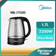 MIDEA (1.7L)  ELECTRIC JUG KETTLE MK-17G02 / Faraday 2200W Kettle (1.7L) FJK-9818G / Morgan (2.0L) M