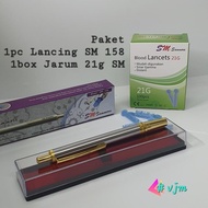 Lancing/ Package Cupping Pen Bonus Cupping Needles 21G Sammora Contents 100